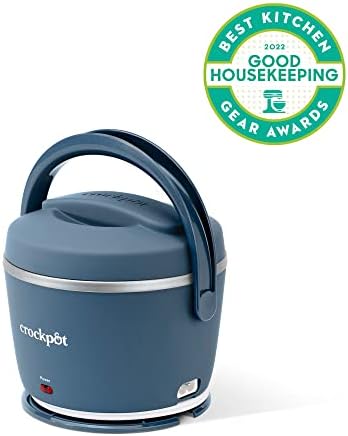 Crock-Pot Electric Lunch Box Food Warmer 20oz – Faded Blue (New 35)