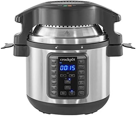 Crock-Pot Express Crisp 8 Quart 10-in-1 Pressure Cooker (Core 74)