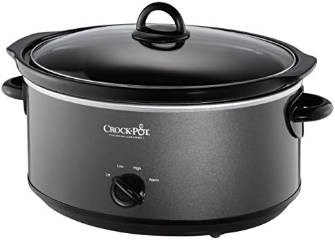Crock-Pot 7 Quart Slow Cooker – Charcoal (New 46)