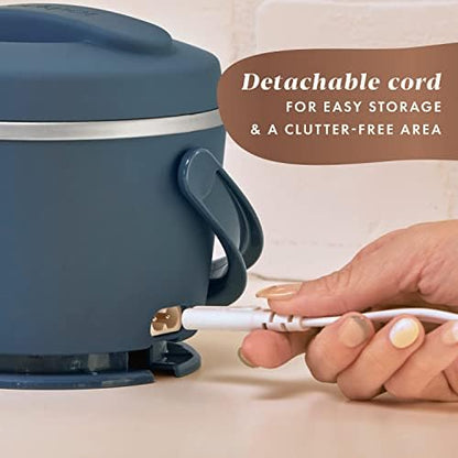 Crock-Pot Electric Lunch Box Food Warmer 20oz – Faded Blue (New 35)