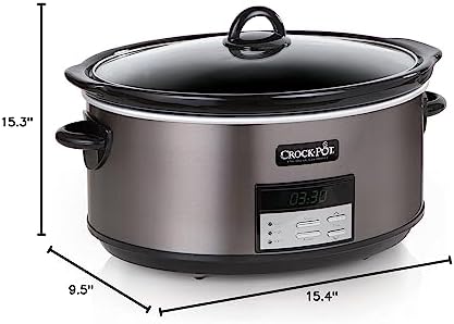 Crock-Pot 8 Quart Programmable Slow Cooker with Auto Warm (New 47)
