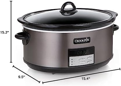 Crock-Pot 8 Quart Programmable Slow Cooker with Auto Warm (New 47)