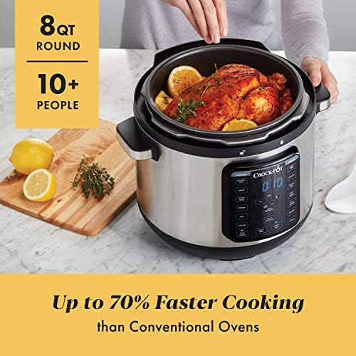 Crock-Pot 8 Quart Express Crock Multi-Use Pressure Cooker (Kitchen 99)