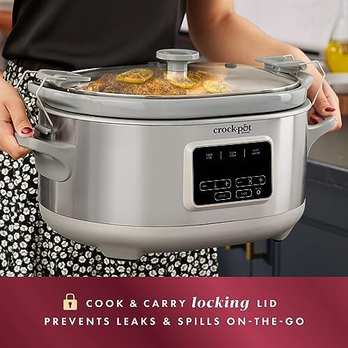 Crock-Pot 7 Quart Programmable Cook & Carry Slow Cooker (Fresh 93)