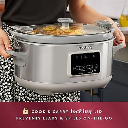 Crock-Pot 7 Quart Programmable Cook & Carry Slow Cooker (Fresh 93)