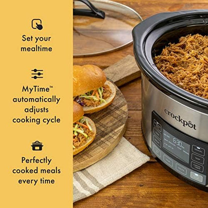 Crock-Pot MyTime 6 Quart Programmable Slow Cooker (Daily 93)