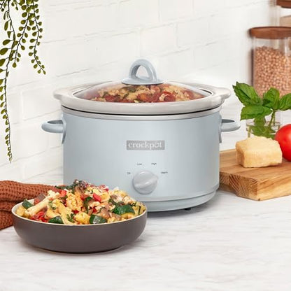 Crock-Pot 4.5 Quart Manual Slow Cooker – Macaroon Blue (Core 10 Extra)