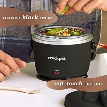 Crock-Pot Electric Lunch Box Food Warmer 20oz – Black (Ready 38)