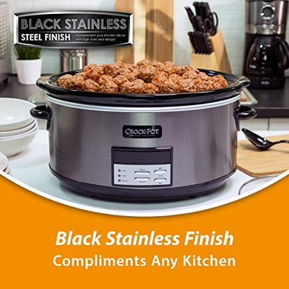 Crock-Pot 8 Quart Programmable Slow Cooker with Auto Warm (New 47)