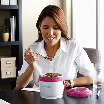 Crock-Pot Lunch Crock Portable Food Warmer 20oz – Pink (New 24)