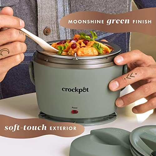 Crock-Pot Portable Electric Lunch Box Food Warmer – Green (Core 80)