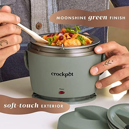 Crock-Pot Portable Electric Lunch Box Food Warmer – Green (Core 80)