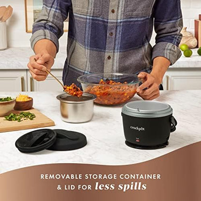 Crock-Pot Electric Lunch Box Food Warmer 20oz – Black (Ready 38)