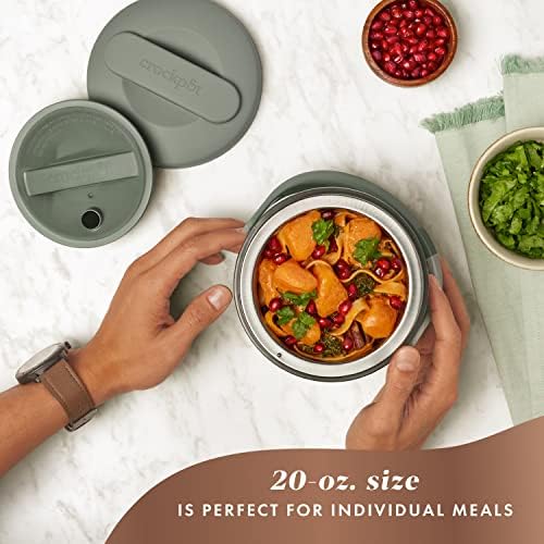 Crock-Pot Portable Electric Lunch Box Food Warmer – Green (Core 80)