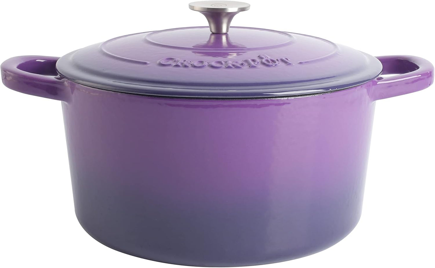 Crock-Pot 3 Quart Enameled Cast Iron Dutch Oven – Aqua (Daily 58)