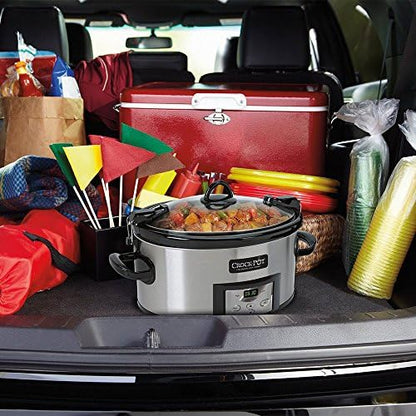 Crock-Pot Cook & Carry 6 Quart Programmable Slow Cooker (Fresh 51)