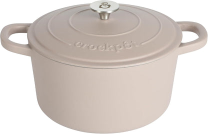 Crock-Pot 3 Quart Enameled Cast Iron Dutch Oven – Aqua (Daily 58)