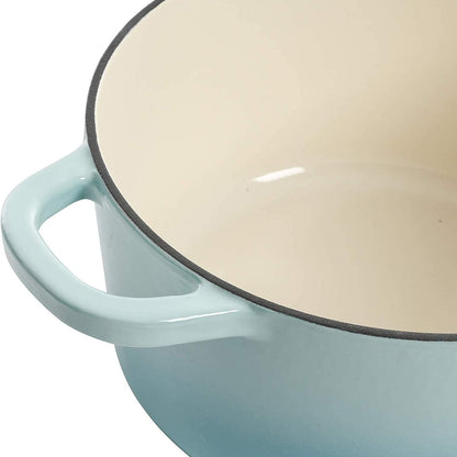 Crock-Pot 3 Quart Enameled Cast Iron Dutch Oven – Aqua (Daily 58)