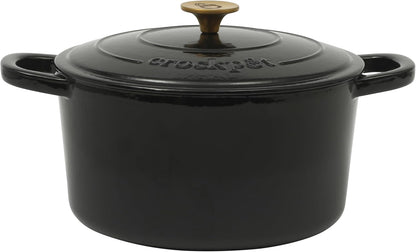 Crock-Pot 3 Quart Enameled Cast Iron Dutch Oven – Aqua (Daily 58)