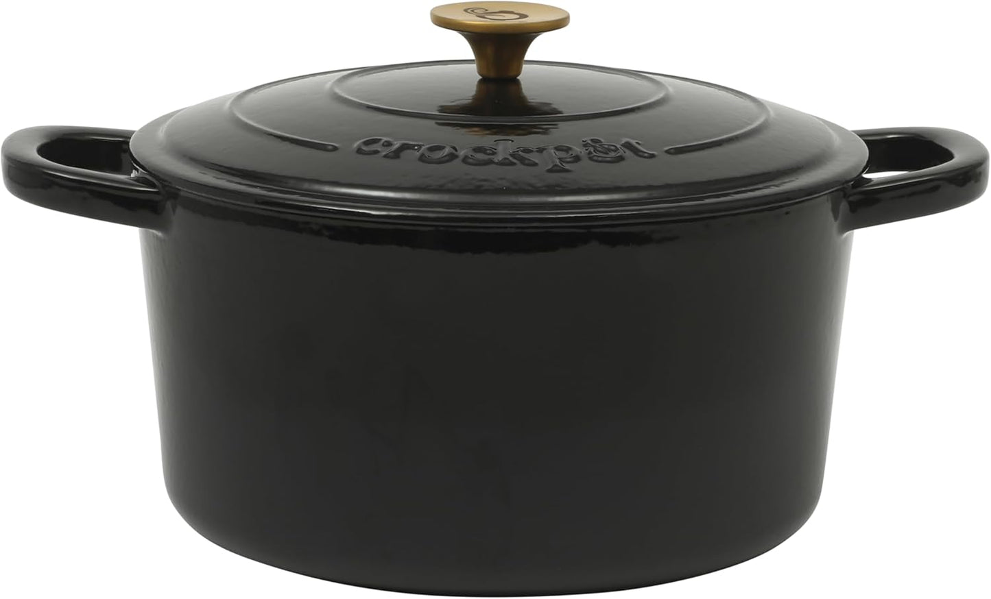 Crock-Pot 3 Quart Enameled Cast Iron Dutch Oven – Aqua (Prime 15 Extra)