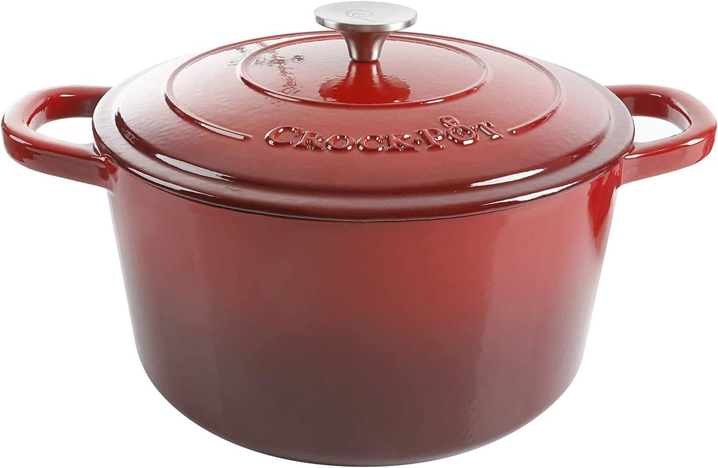 Crock-Pot 3 Quart Enameled Cast Iron Dutch Oven – Aqua (Prime 15 Extra)