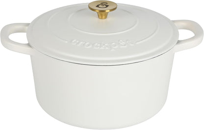 Crock-Pot 3 Quart Enameled Cast Iron Dutch Oven – Aqua (Daily 58)