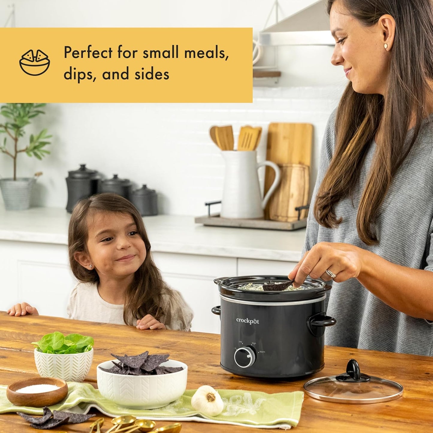 Crock-Pot 2 Quart Mini Slow Cooker – Classic Compact Cooker (Daily 23)
