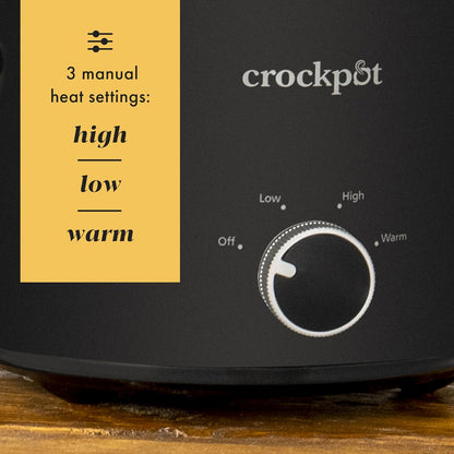 Crock-Pot 2 Quart Mini Slow Cooker – Classic Compact Cooker (Daily 23)