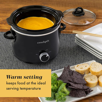 Crock-Pot 2 Quart Mini Slow Cooker – Classic Compact Cooker (Daily 23)
